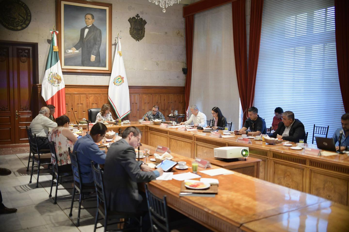 Resultados de la Fiscalía General del Estado participa en la Mesa de Coordinación Estatal de Construcción de Paz y Seguridad en Veracruz Norte