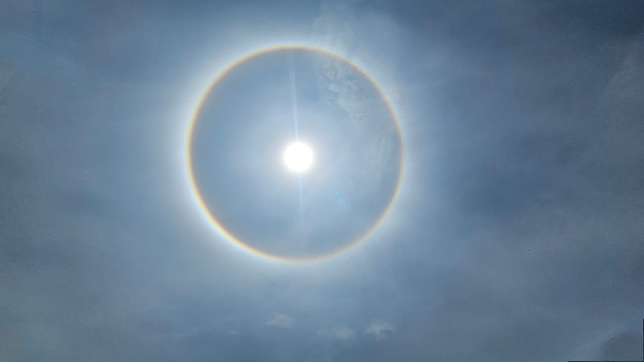 El Misterioso Halo Solar: Un espectáculo visual de la naturaleza 