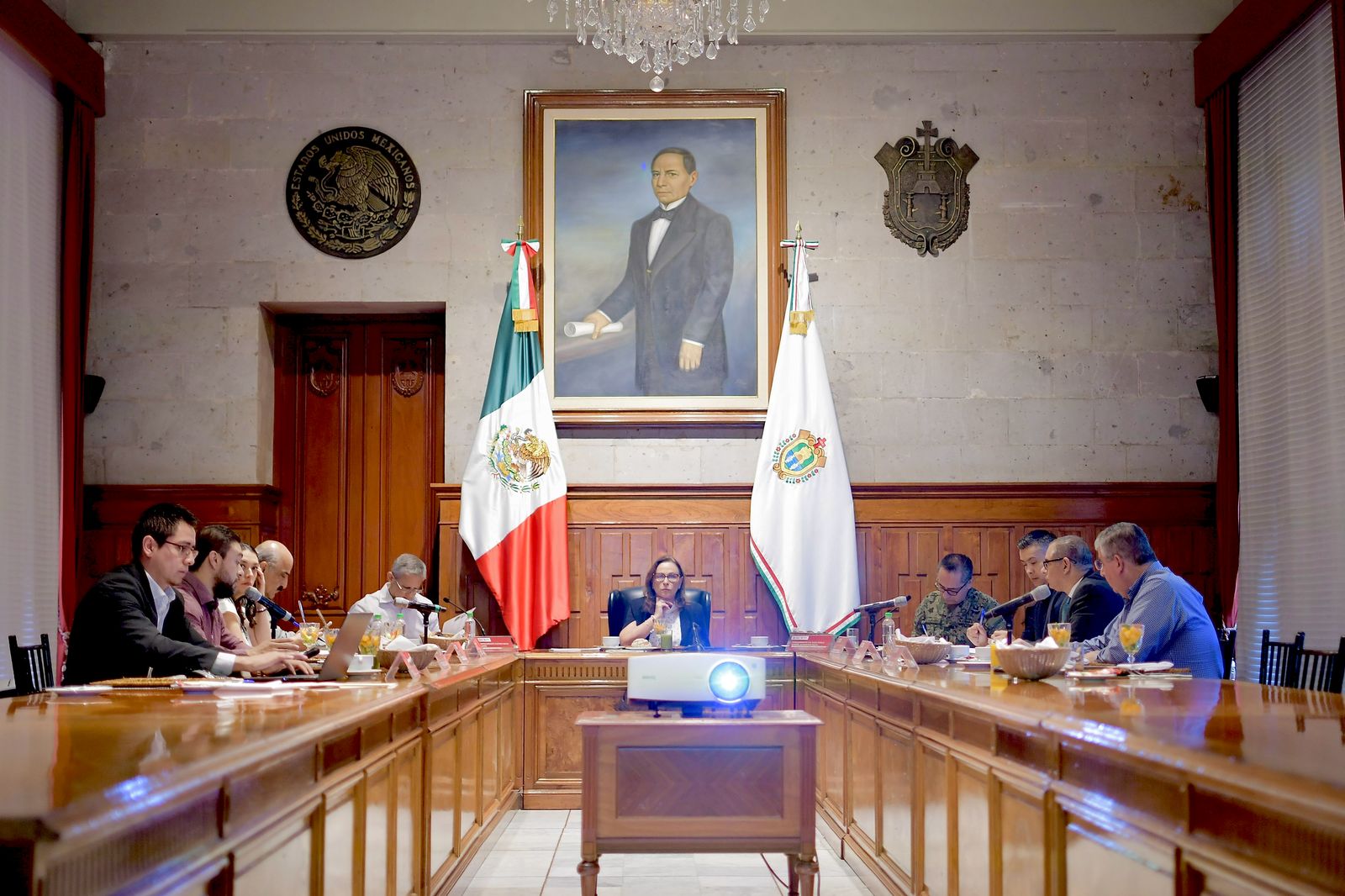 Resultados de la FGE en Veracruz Norte:  Mesa de Coordinación Estatal de Construcción de Paz y Seguridad