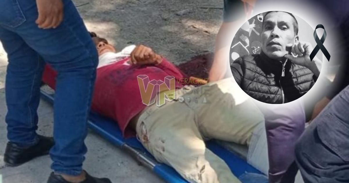 ¡Fatal caída en Castillo de Teayo!: Moto repartidor pierde la vida