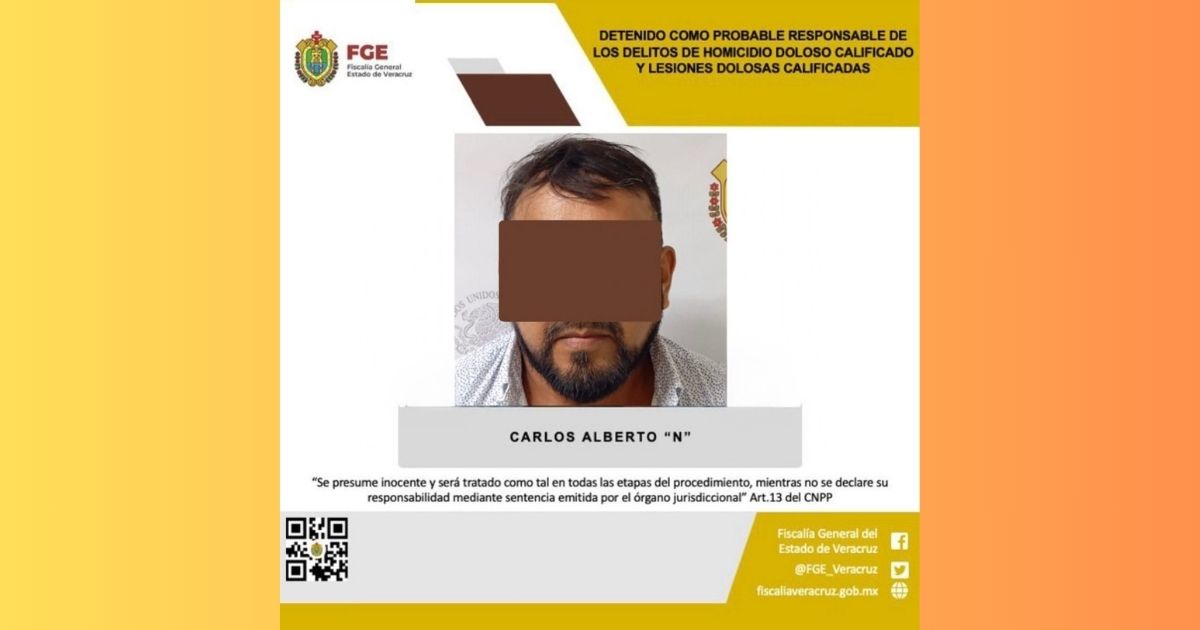 Detienen al presunto asesino de Germán Anuar Valencia, candidato a la alcaldía de Coxquihui