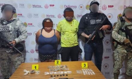 Dos detenidos en flagrancia y varios objetos asegurados en Nautla