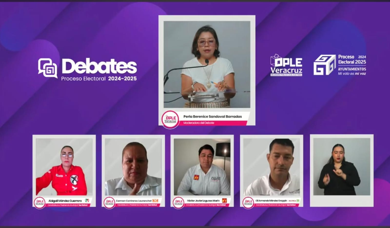 ¿Quién ganó el debate en San Rafael, Veracruz?