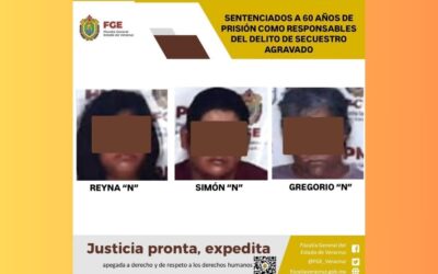 ¡Sentenciados!: 60 años de prisión por secuestro agravado en Pánuco