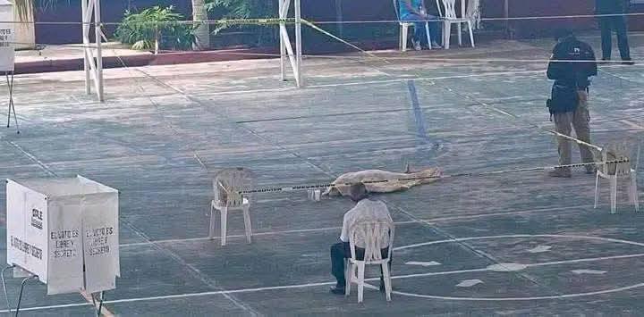 Mujer de la tercera edad fallece en plena jornada electoral en Poza Rica.