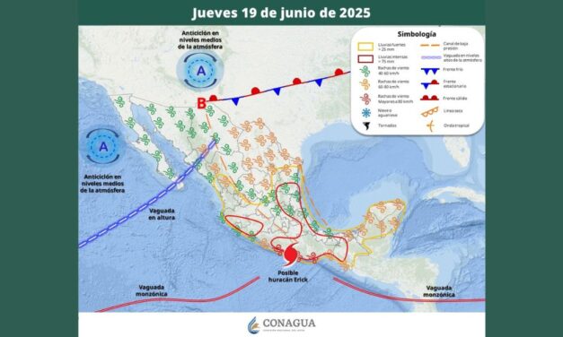 Tuxpan en “Alerta Gris” -en Fase de Organización- por el Temporal Lluvioso que se extenderá varios días