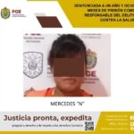 Sentenciada 1 año y 8 meses de prisión por delitos contra la salud en Tantoyuca