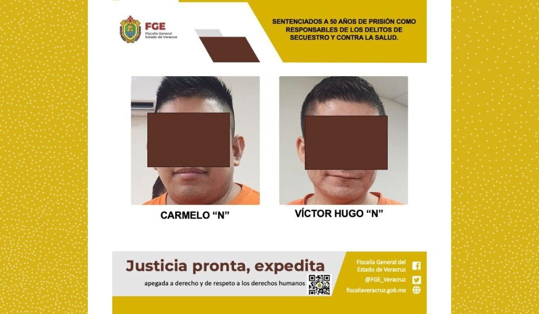 50 años de prisión por delitos contra la salud y secuestro en Poza Rica