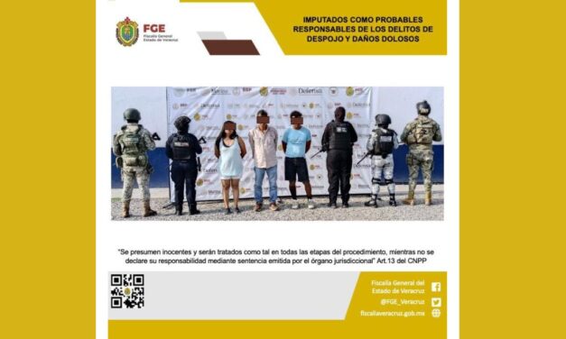 Arrestos y prisión preventiva por despojo y daños en Chapopote