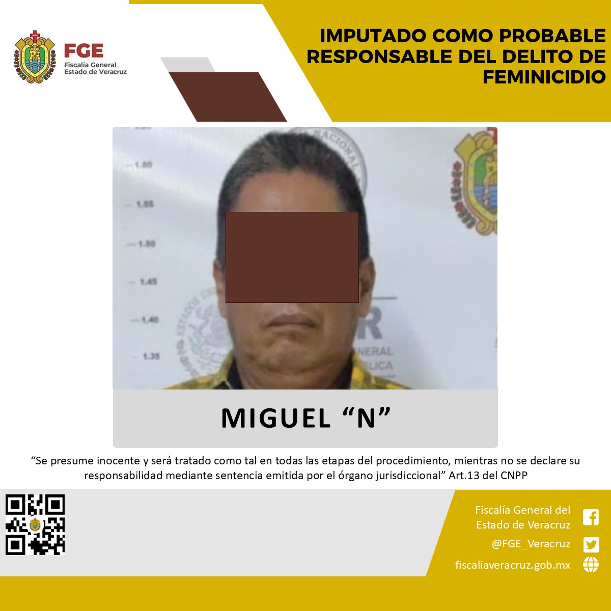Feminicidio en Cerro Azul: Miguel “N” recibe prisión preventiva por presuntamente asesinar a su esposa a golpes