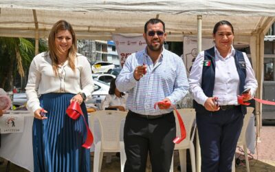 Un gran número de jóvenes hallaron oportunidades laborales en la Feria Juvenil del Empleo Tuxpan 2025