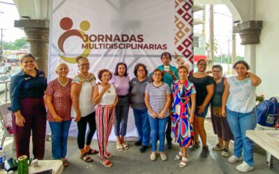 A través de Jornadas Multidisciplinarias de la Sindicatura se brinda atención integral a la población de Tuxpan
