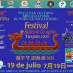 Mañana , inicia el “Festival de Botes de Dragón Tuxpan 2025” en la Plaza Cívica