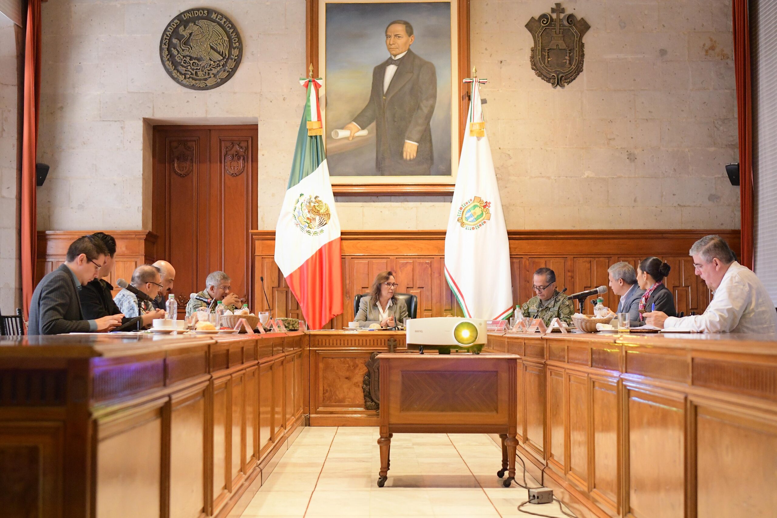 Resultados para Veracruz Norte de la FGE en la Mesa de Coordinación Estatal de Construcción de Paz y Seguridad