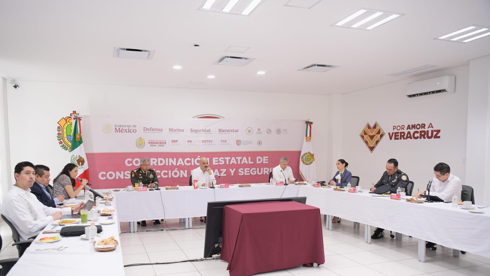 Mesa de Coordinación Estatal de Construcción de Paz y Seguridad: Resultados de la FGE para Veracruz Norte