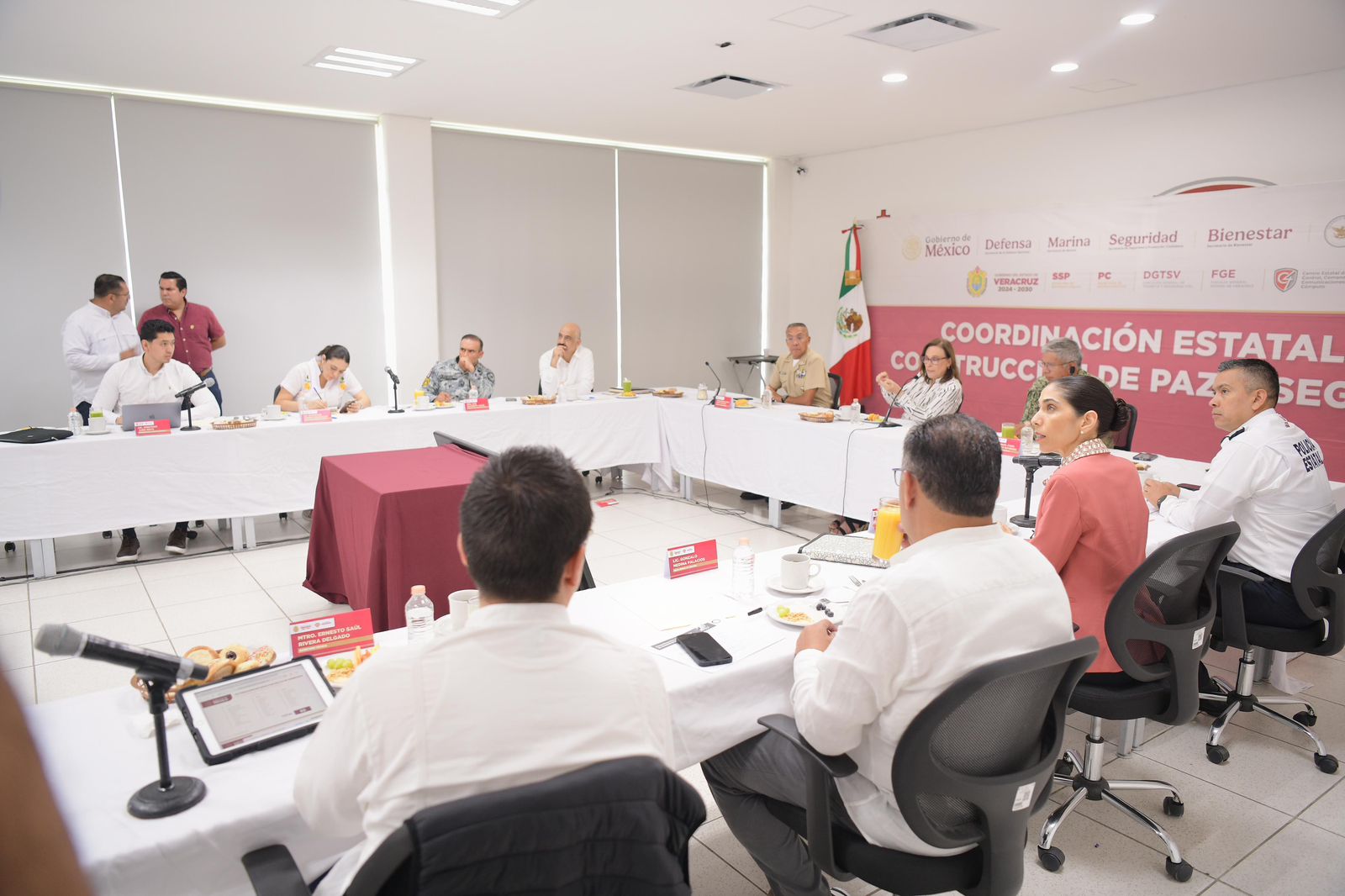 Veracruz Norte: Resultados de la FGE en la Mesa de Coordinación Estatal de Construcción de Paz y Seguridad