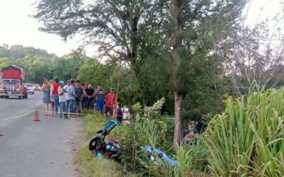 Fallece Joven Motociclista en Accidente en Chinampa de Gorostiza