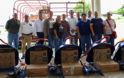 Sedarpa inicia estrategia contra la sequía en 10 municipios de Veracruz Norte