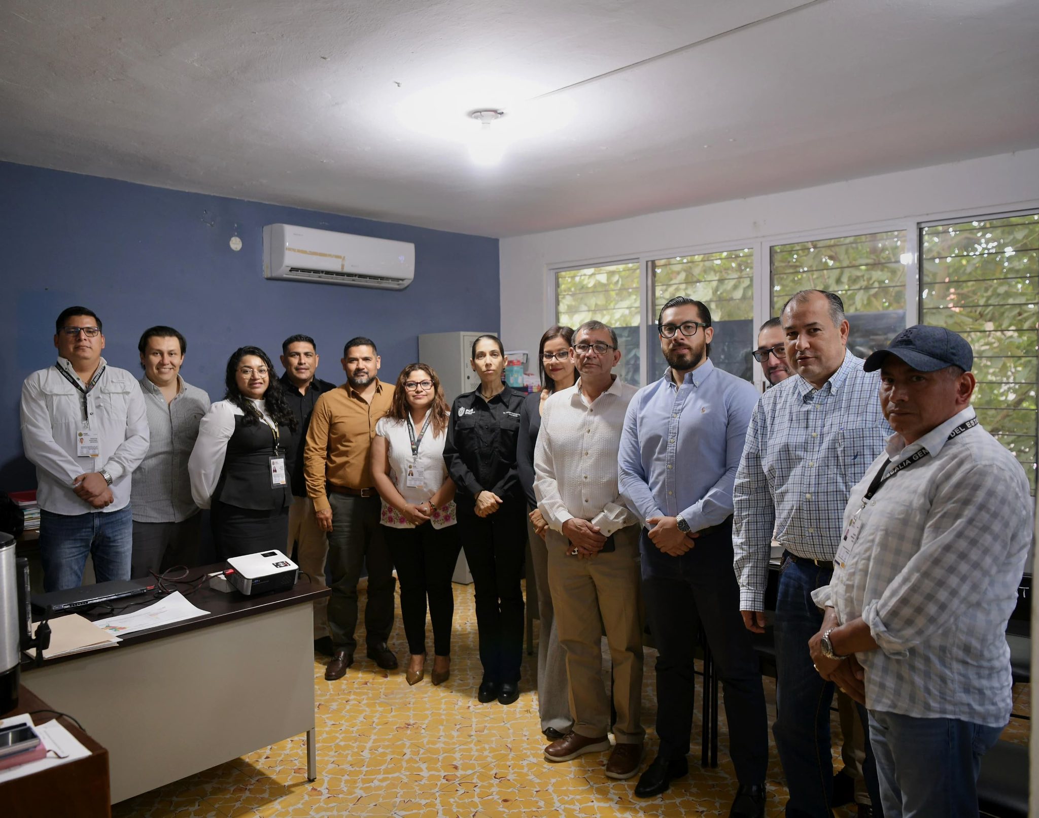 ÁLAMO: FGE PRESIDE REUNIÓN DE TRABAJO CON MANDOS OPERATIVOS Y PERSONAL ADSCRITO A LA FISCALÍA REGIONAL TUXPAN Y A LA SUB UIPJ