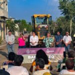 Inicia la construcción de la carretera a Monte Grande: será de concreto asfáltico y de la mejor calidad