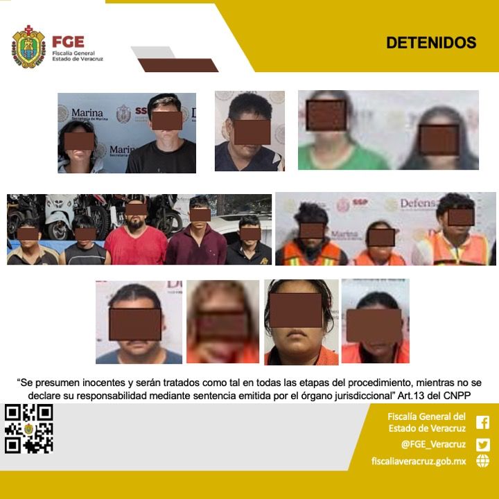 Resultados de Operativos de Cateos realizados en el estado de Veracruz del 22 al 28 de septiembre