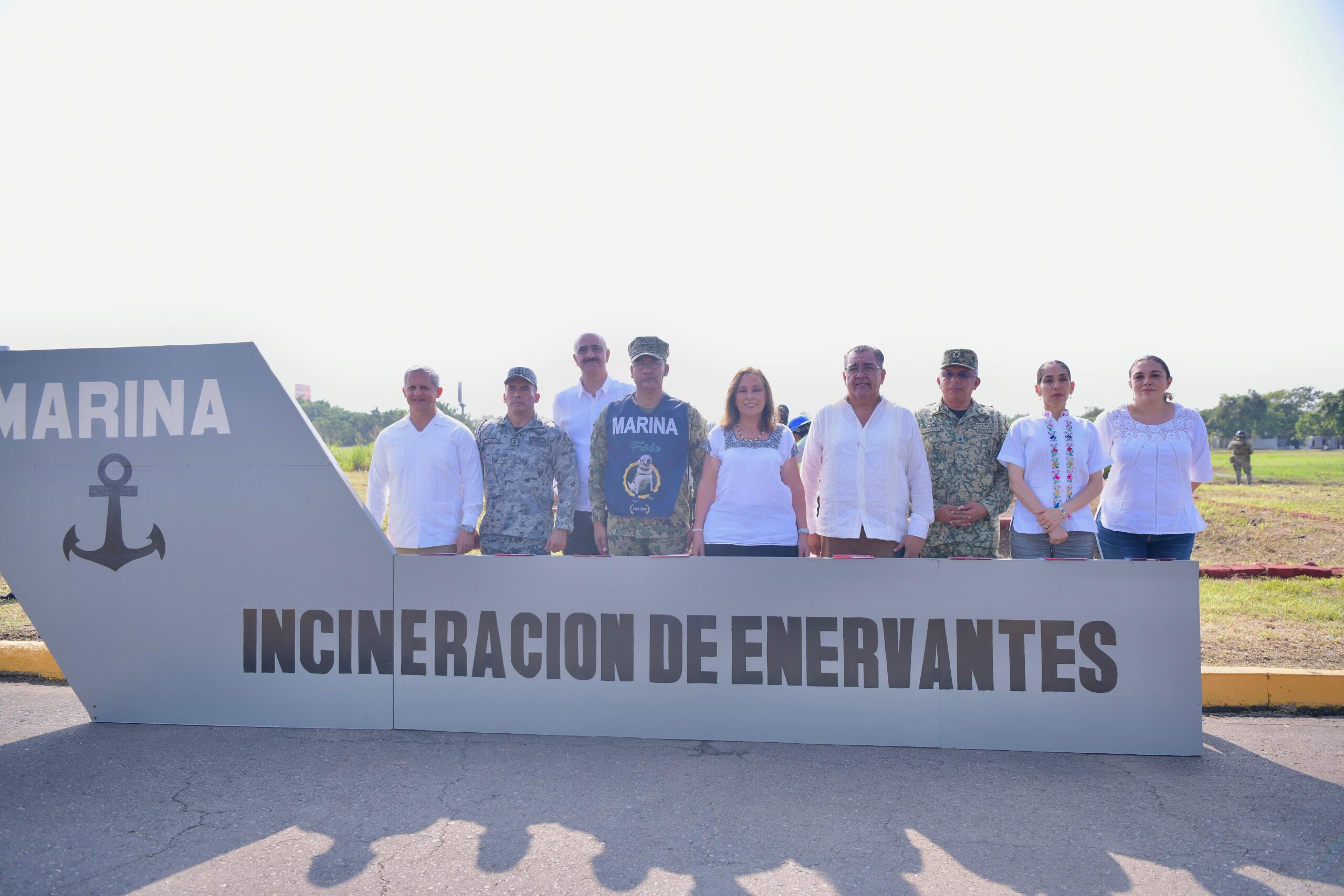  Ceremonia de incineración de enervantes y  Mesa de Coordinación Estatal de Construcción de Paz y Seguridad