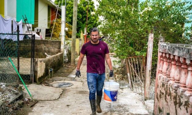 Tuxpan: Daniel Cortina refuerza su trabajo imparable con limpieza y apoyo al Infonavit CANACO