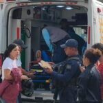 ¡Automovilista atropella a motociclista en pleno centro de Poza Rica!