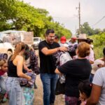 Daniel Cortina encabeza jornada de apoyo en Chijolar y Chomotla