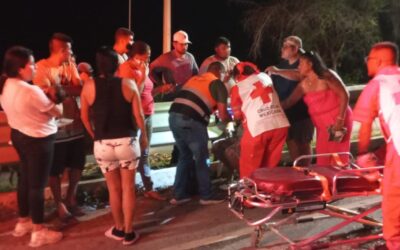 Vaca en la Vía: Semoviente Causa Accidente y Deja Motociclista Lesionado en Pánuco