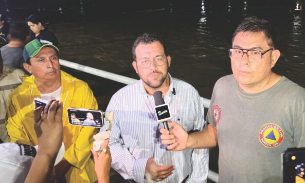 Gobierno de Tuxpan adopta medidas preventivas ante la crecida del río Tuxpan