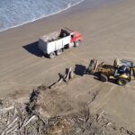 Cortina avanza en la limpieza de playas de Tuxpan