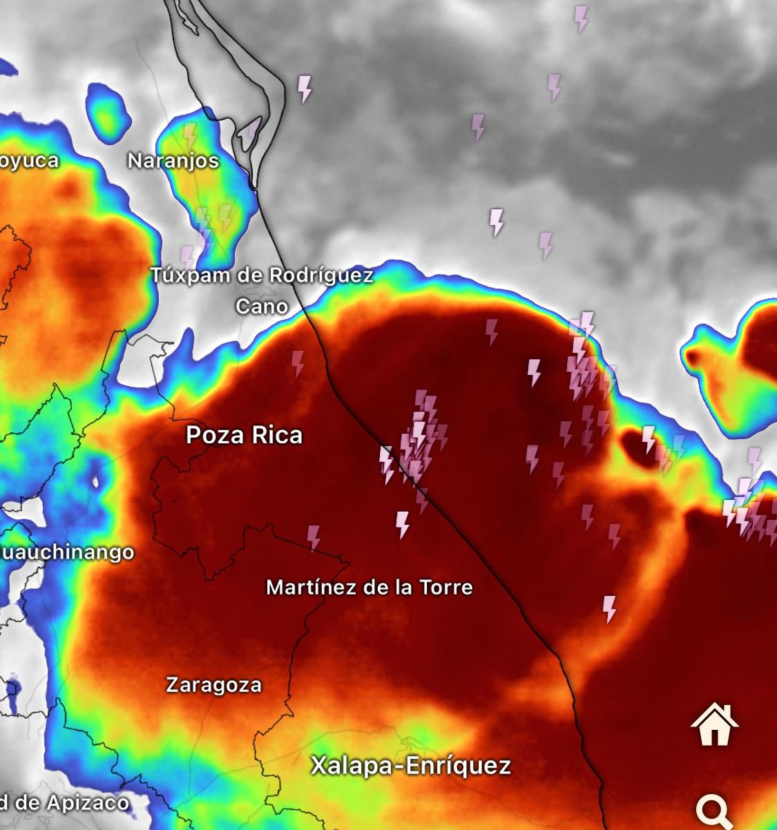 Gobierno de Tuxpan exhorta a la población a tomar precauciones necesarias porque habrán de continuar las lluvias