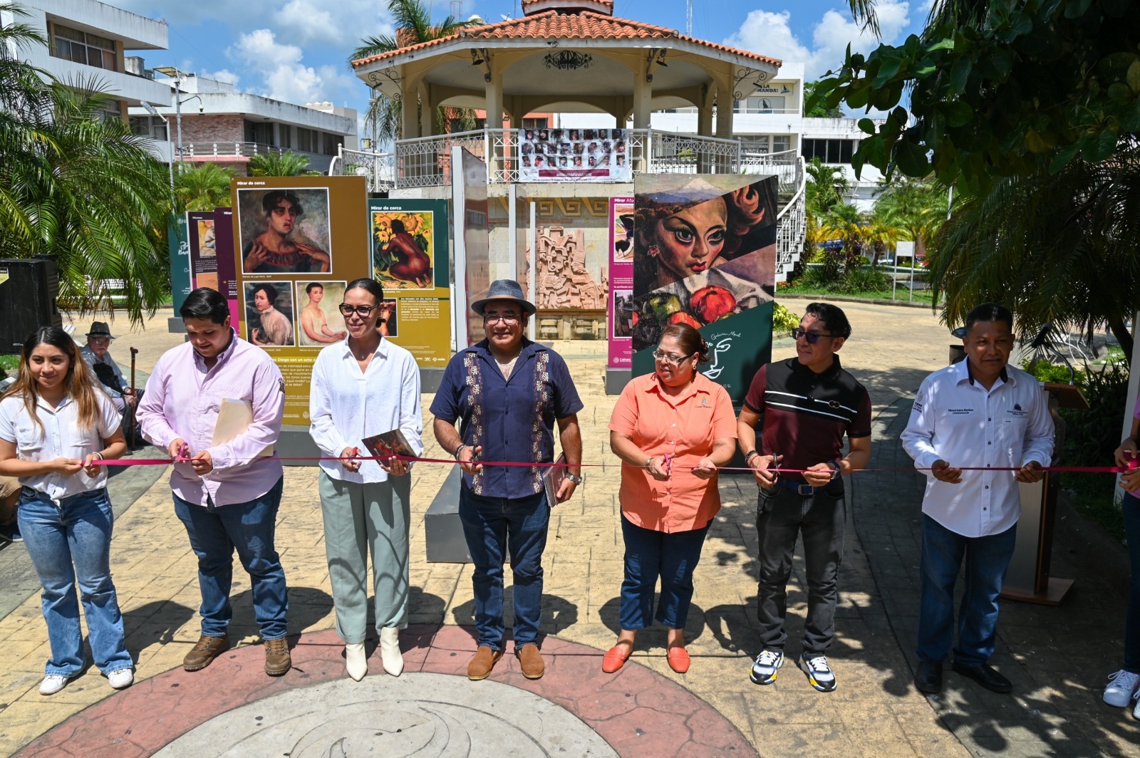 ¡Se inauguró la Galería Móvil Diego Rivera en el parque Reforma!