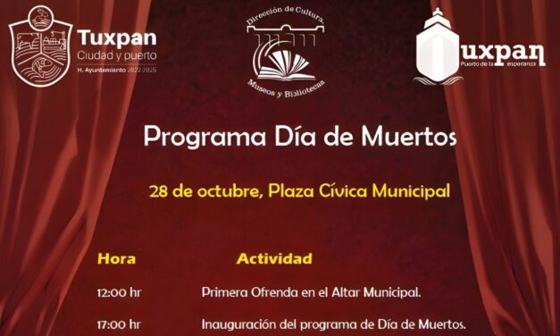 Pasarela de catrinas, encuentro de malinches, desfile de Día de Muertos, concurso de catrinas (cartonería) y muchas actividades más, este 28 de octubre en Plaza Cívica