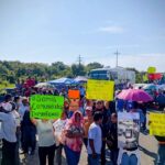 Bloquean Carretera Tempoal-Pánuco: comunidades exigen censo de Bienestar