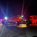 ¡Se incendia un inmueble en Martínez de la Torre!: Bomberos rescatan familia y 12 perritos