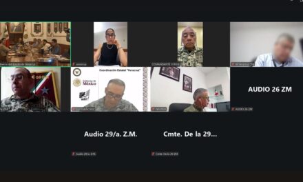 FGE informa en la Mesa de Coordinación Estatal de Construcción de Paz y Seguridad
