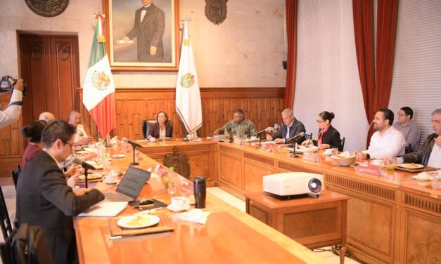 Resultados de la FGE en la Mesa de Coordinación  Estatal de Construcción de Paz y Seguridad