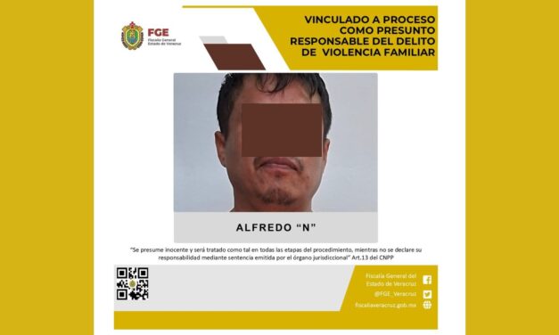 Vinculado a proceso por violencia familiar en Papantla