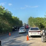Pánuco: Joven conductor lesionado tras volcadura en la carretera Tampico-Valles