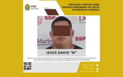 Vinculado a proceso por pederastia agravada en Ozuluama