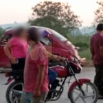 Choque por vuelta en «U» en Álamo: una persona lesionada y daños materiales