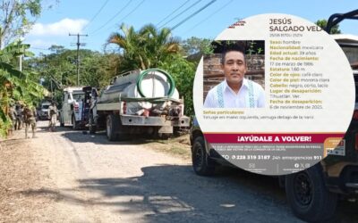 Localizan pipa robada en Tuxpan; buscan a conductor tihuateco desaparecido