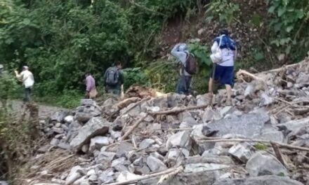 Ilamatlán: A un mes de las fuertes lluvias e inundaciones, Atempa continúa incomunicado