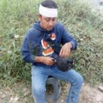 Álamo: Motociclista derrapa en el Bulevar Quintana Roo