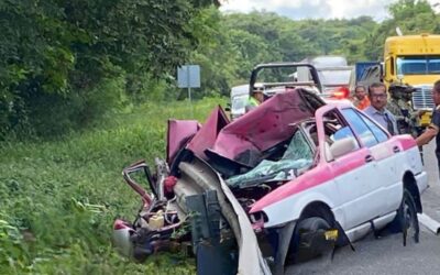 Trágico accidente en la autopista México-Tuxpan deja dos fallecidos y un lesionado