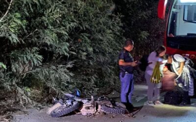 Motociclista fallece tras ser atropellado en la México-Tuxpan