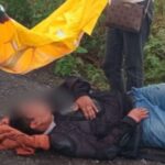 Motociclista resulta lesionado en Álamo tras caer por presunta falla mecánica