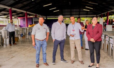 Daniel Cortina respalda a productores de miel en la zona norte